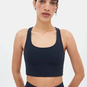 Girlfriend Collective Paloma Sports Bra - Midnight Blue - XL - EXCELLENT COND